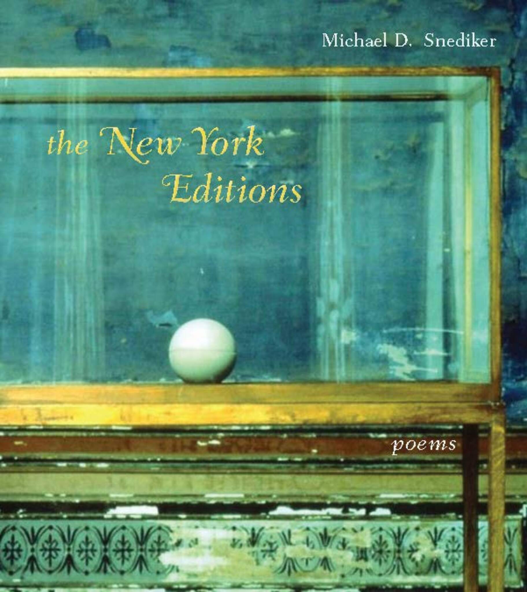 Cover image for The New York Editions ISBN 9780823278152