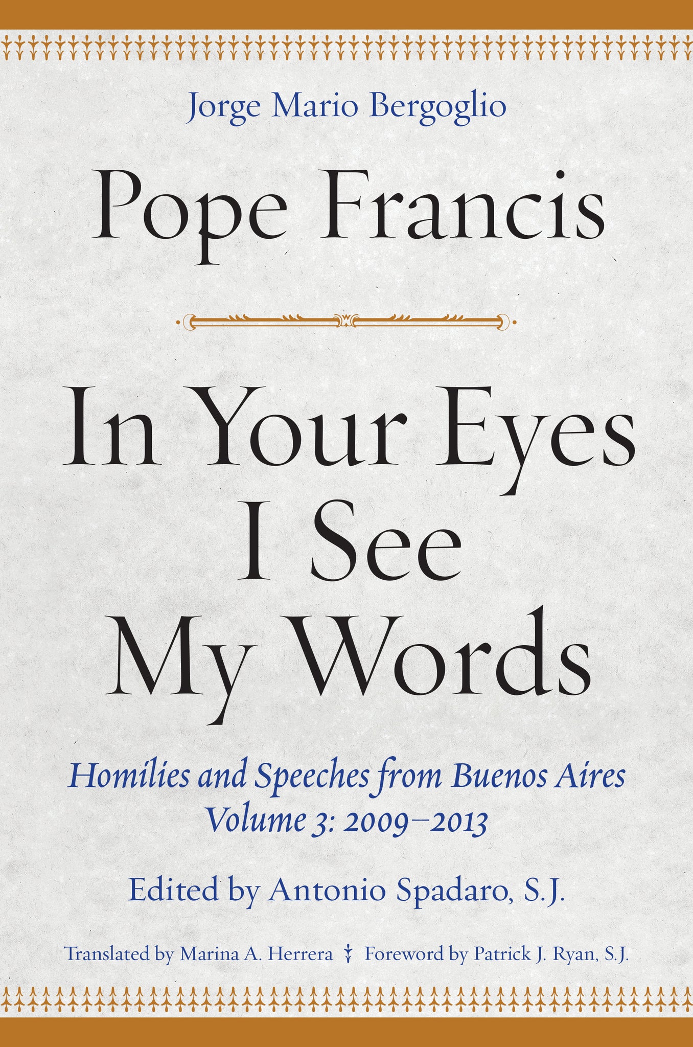 Cover image for In Your Eyes I See My Words ISBN 9780823289356