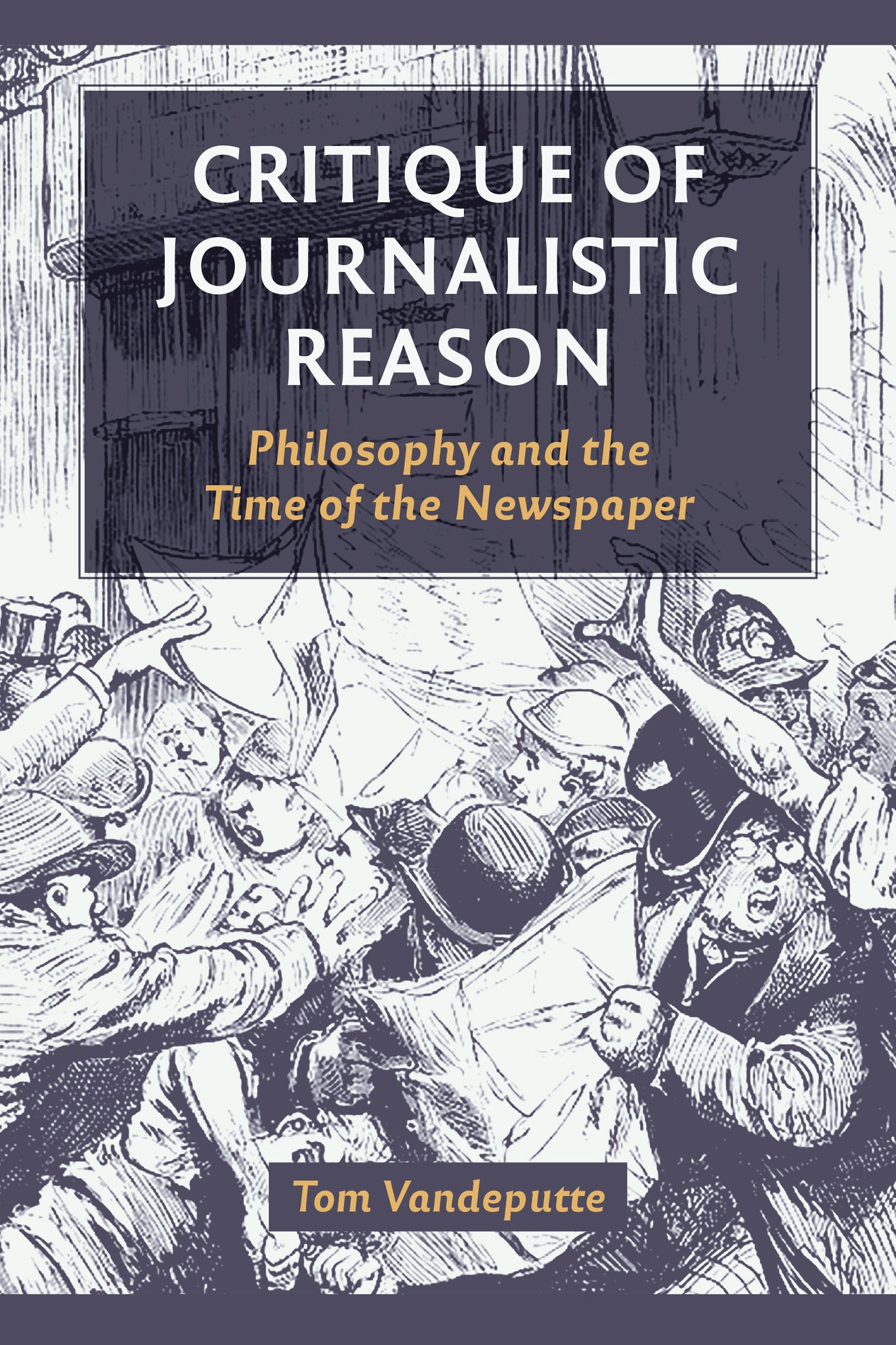 Cover image for Critique of Journalistic Reason ISBN 9780823290253