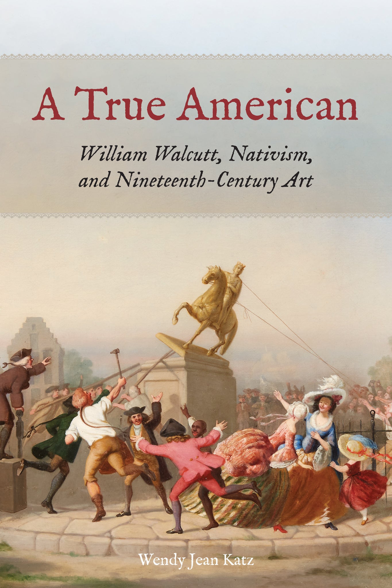 Cover image for A True American ISBN 9780823298570