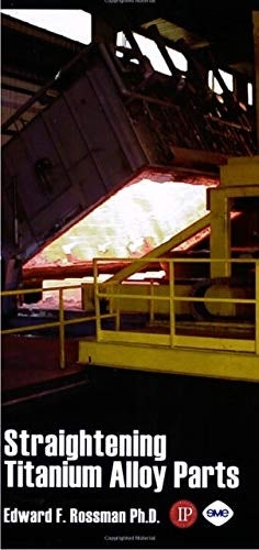 Book cover image for Straightening of Titanium Alloy Parts ISBN: 9780831133344
