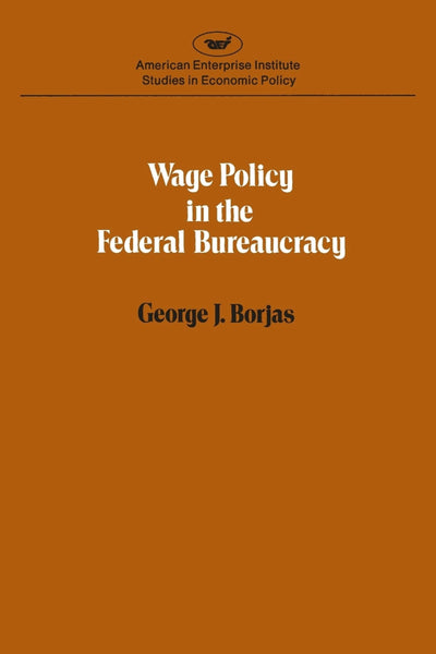 Cover image for Wage Policy in the Federal Bureaucracy, isbn: 9780844734101