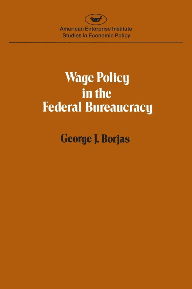 Cover image for Wage Policy in the Federal Bureaucracy, isbn: 9780844734101