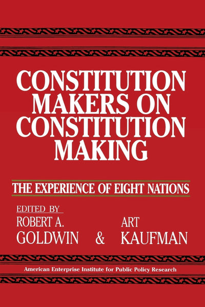 Cover image for Constitution Makers on Constitution Making:, isbn: 9780844736662
