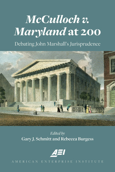 Cover image for McCulloch v. Maryland at 200, isbn: 9780844750293
