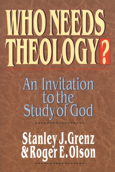 Cover image for Who needs theology?, isbn: 9780851111773
