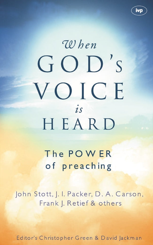 Cover image for When God's voice is heard, isbn: 9780851112848