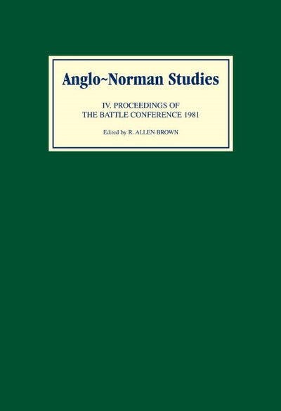 Anglo-Norman Studies IV