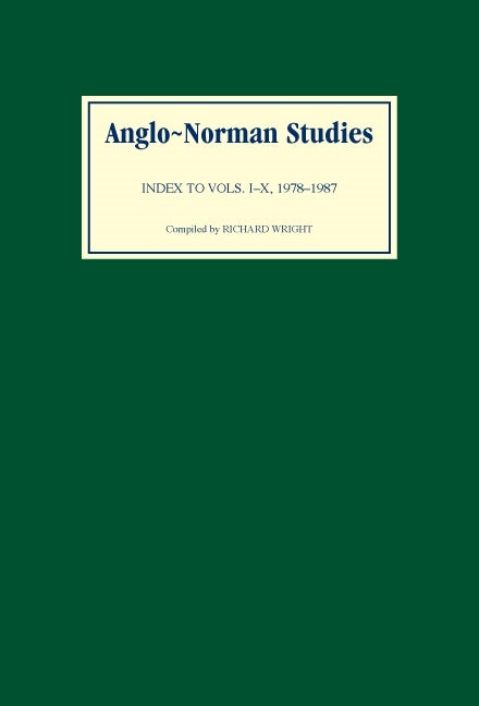 Anglo-Norman Studies