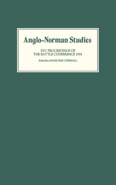 Book cover image for Anglo-Norman Studies XIV ISBN: 9780851153162