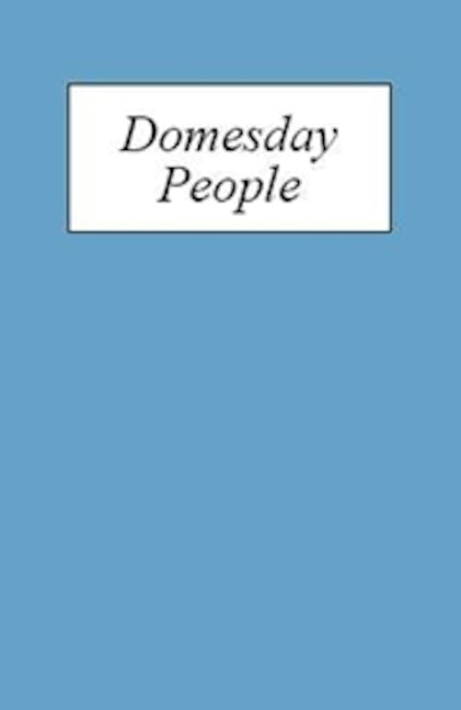 Book cover image for Domesday People ISBN: 9780851157221