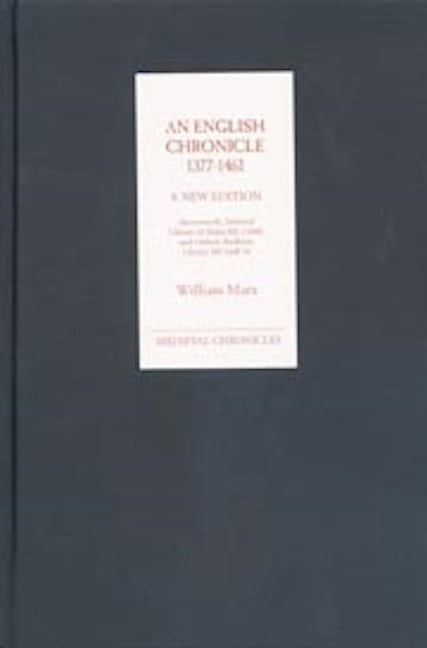 Book cover image for An English Chronicle 1377-1461: A New Edition ISBN: 9780851157931