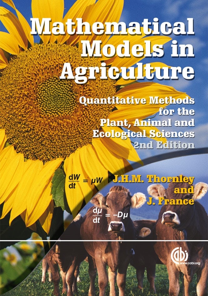 Book cover image for Mathematical Models in Agriculture ISBN: 9780851990101