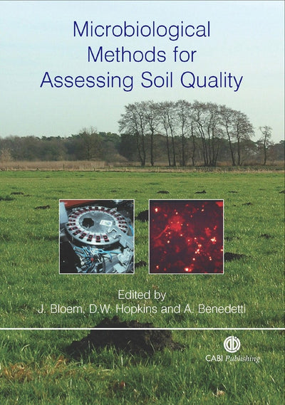Cover image for Microbiological Methods for Assessing Soil Quality, isbn: 9780851990989
