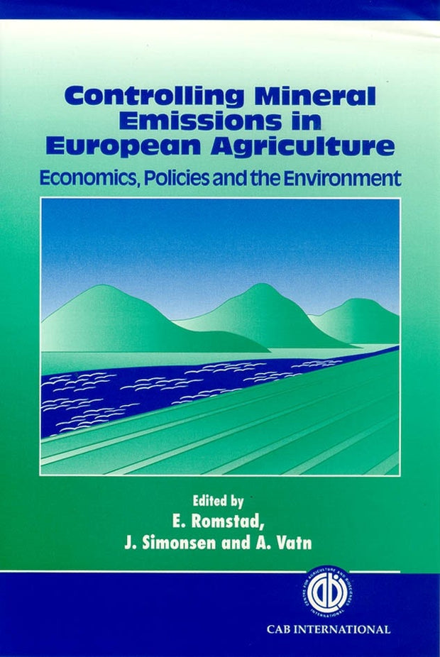 Cover image for Controlling Mineral Emissions in European Agriculture, isbn: 9780851991825