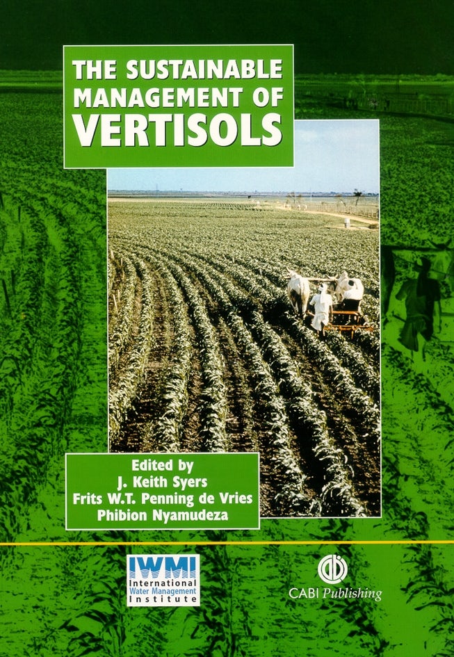 Book cover image for Sustainable Management of Vertisols ISBN: 9780851994505