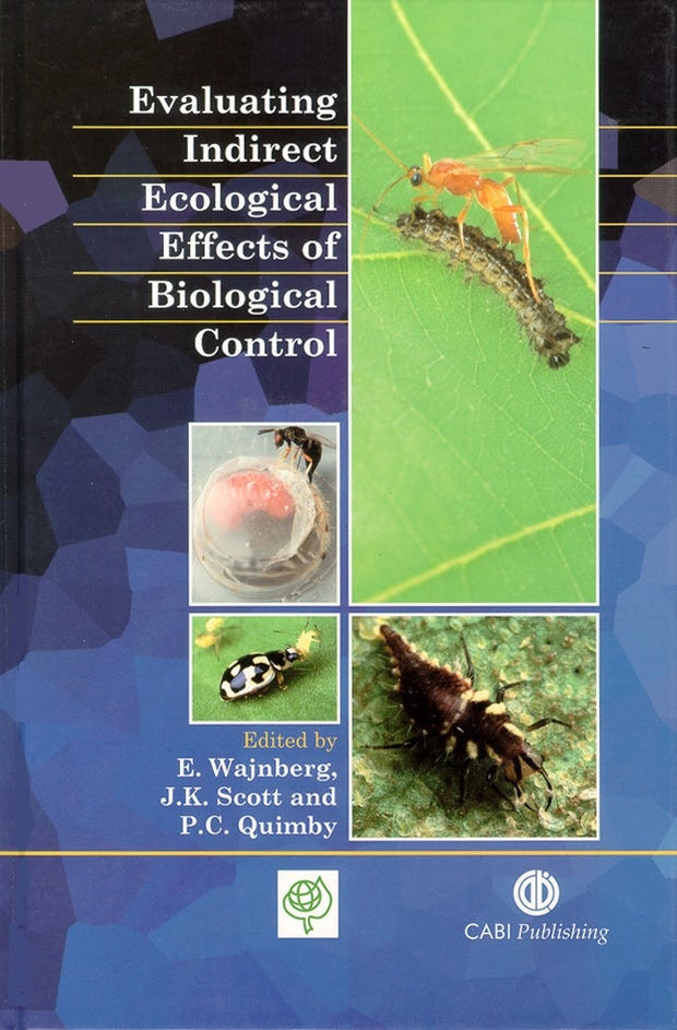 Cover image for Evaluating Indirect Ecological Effects of Biological Control, isbn: 9780851994536