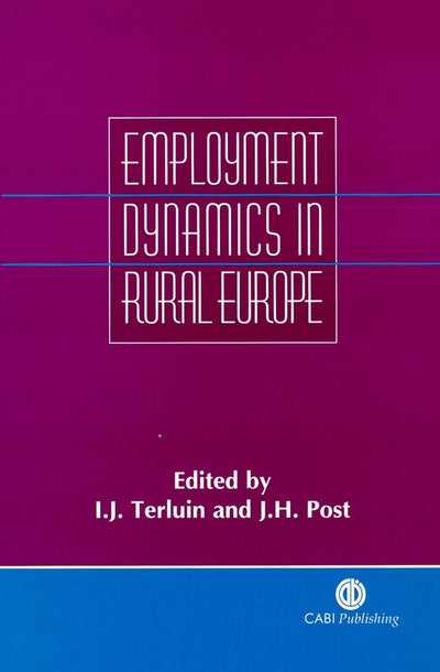 Cover image for Employment Dynamics in Rural Europe, isbn: 9780851994994