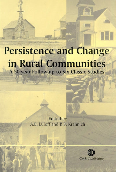 Cover image for Persistence and Change in Rural Communities, isbn: 9780851995212