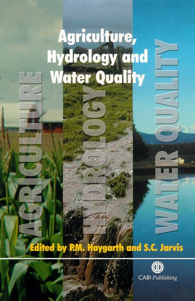 Cover image for Agriculture, Hydrology and Water Quality, isbn: 9780851995458