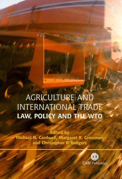 Cover image for Agriculture and International Trade, isbn: 9780851996639