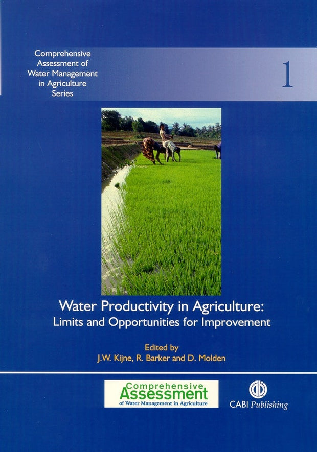 Cover image for Water Productivity in Agriculture, isbn: 9780851996691