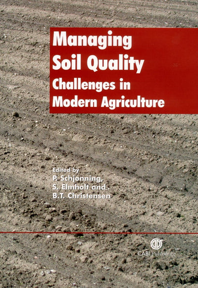 Cover image for Managing Soil Quality, isbn: 9780851996714