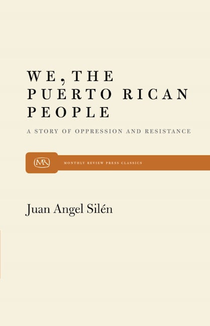 Book cover image for We, the Puerto Rican People ISBN: 9780853452171