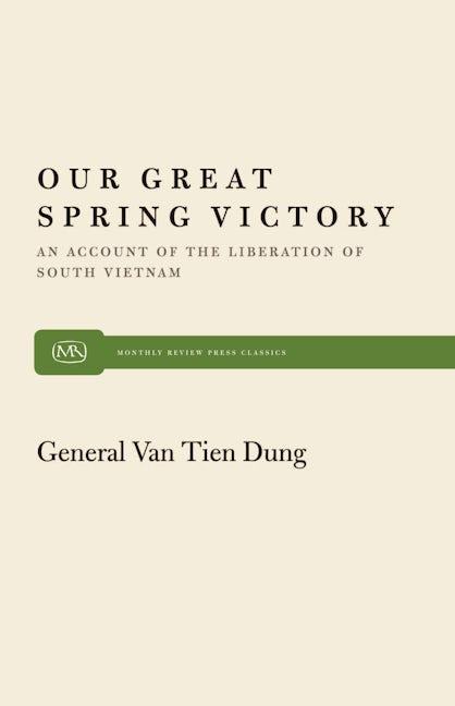 Book cover image for Our Great Spring Victory ISBN: 9780853454090