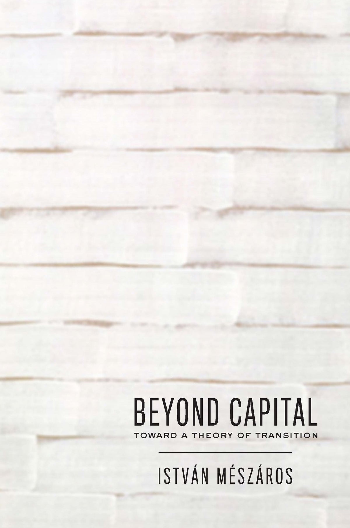 Cover image for Beyond Capital ISBN 9780853458814
