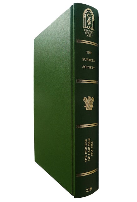 Book cover image for The Diocese of Carlisle, 1814-1855 ISBN: 9780854440740