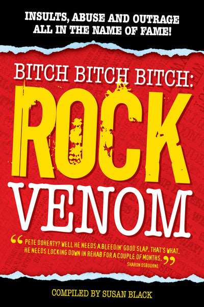 Cover image for Rock Venom: Insults, Abuse and Outrage, isbn: 9780857122193