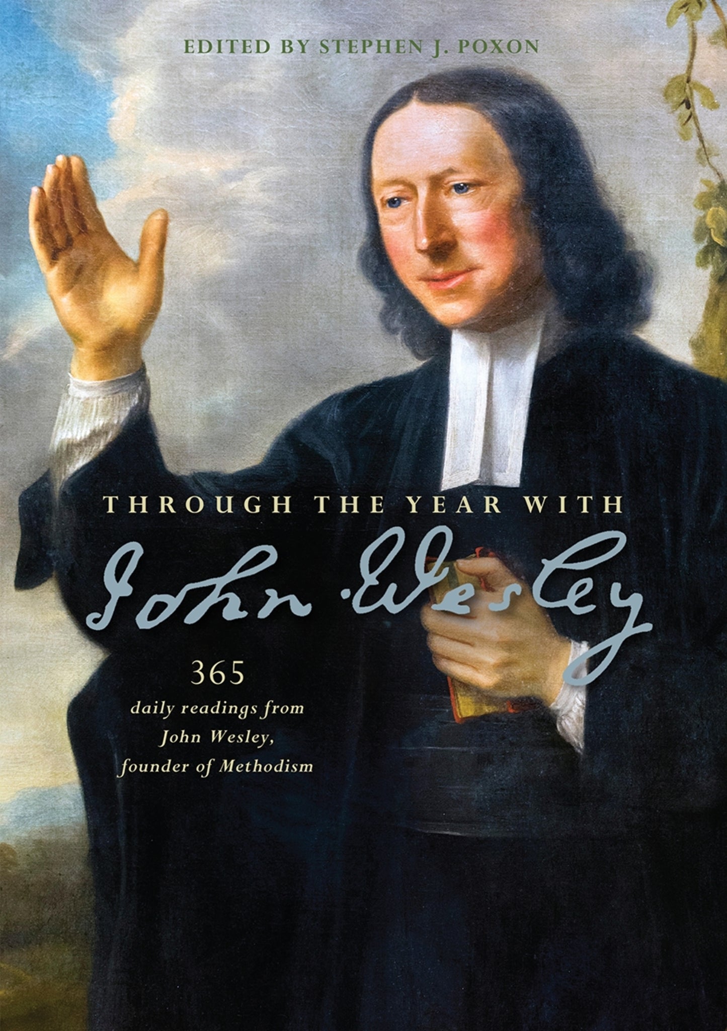 Cover image for Through the Year with John Wesley ISBN 9780857218889