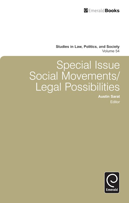Special Issue: Social Movements/Legal Possibilities