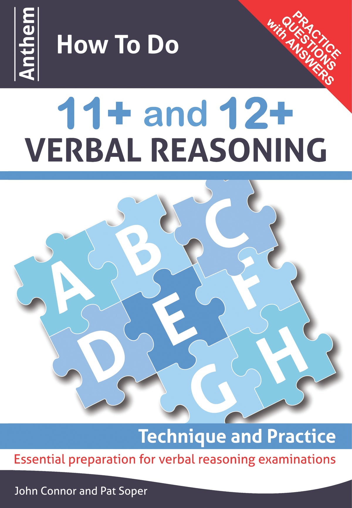 Cover image for Anthem How To Do 11+ and 12+ Verbal Reasoning: Technique and Practice ISBN 9780857283825