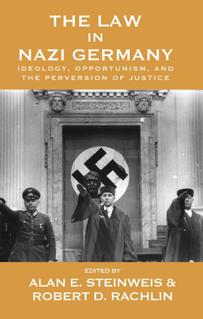 Book cover image for The Law in Nazi Germany ISBN: 9780857457806