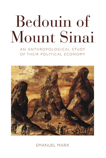 Book cover image for Bedouin of Mount Sinai ISBN: 9780857459312