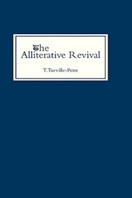 Book cover image for The Alliterative Revival ISBN: 9780859910194