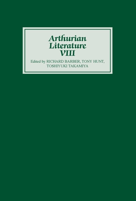Book cover image for Arthurian Literature VIII ISBN: 9780859912839
