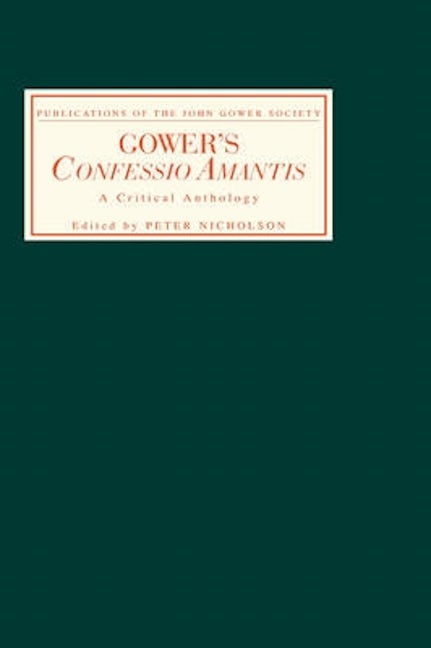 Book cover image for Gower's Confessio Amantis ISBN: 9780859913188