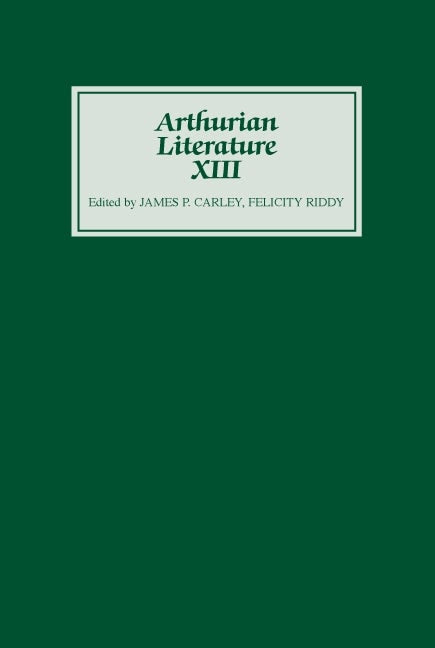 Book cover image for Arthurian Literature XIII ISBN: 9780859914499