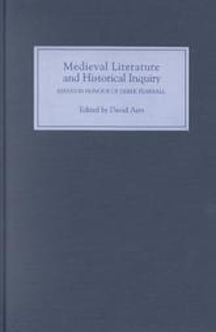 Book cover image for Medieval Literature and Historical Inquiry ISBN: 9780859915557