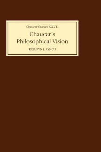 Book cover image for Chaucer's Philosophical Visions ISBN: 9780859916004