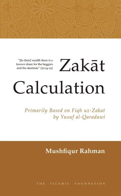 Book cover image for Zakat Calculation ISBN: 9780860373889