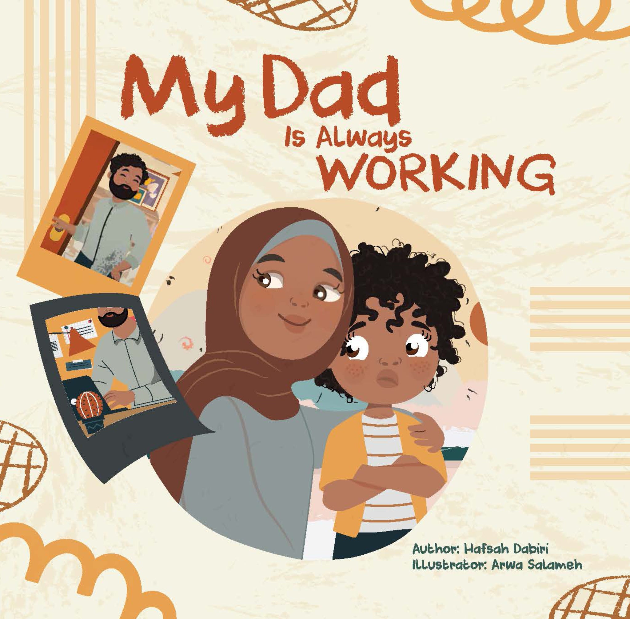 Cover image for My Dad is Always Working ISBN 9780860378419