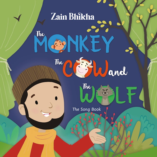 Book cover image for The Monkey, the Cow and the Wolf ISBN: 9780860379218