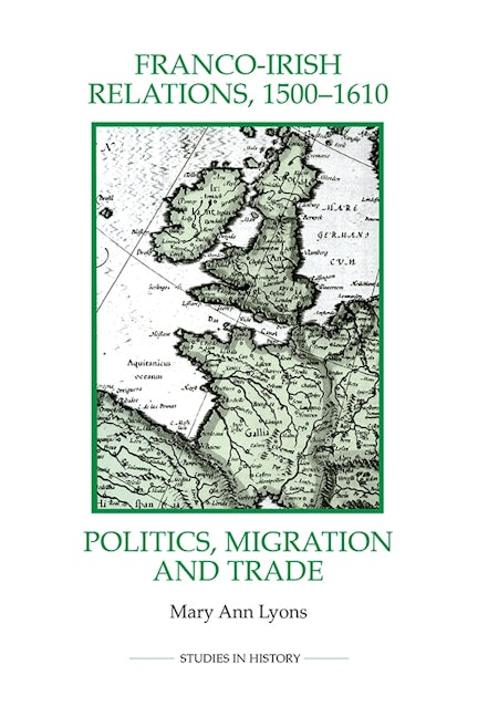 Book cover image for Franco-Irish Relations, 1500-1610 ISBN: 9780861933334