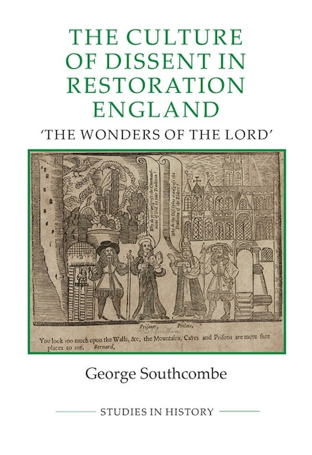 Book cover image for The Culture of Dissent in Restoration England ISBN: 9780861933532
