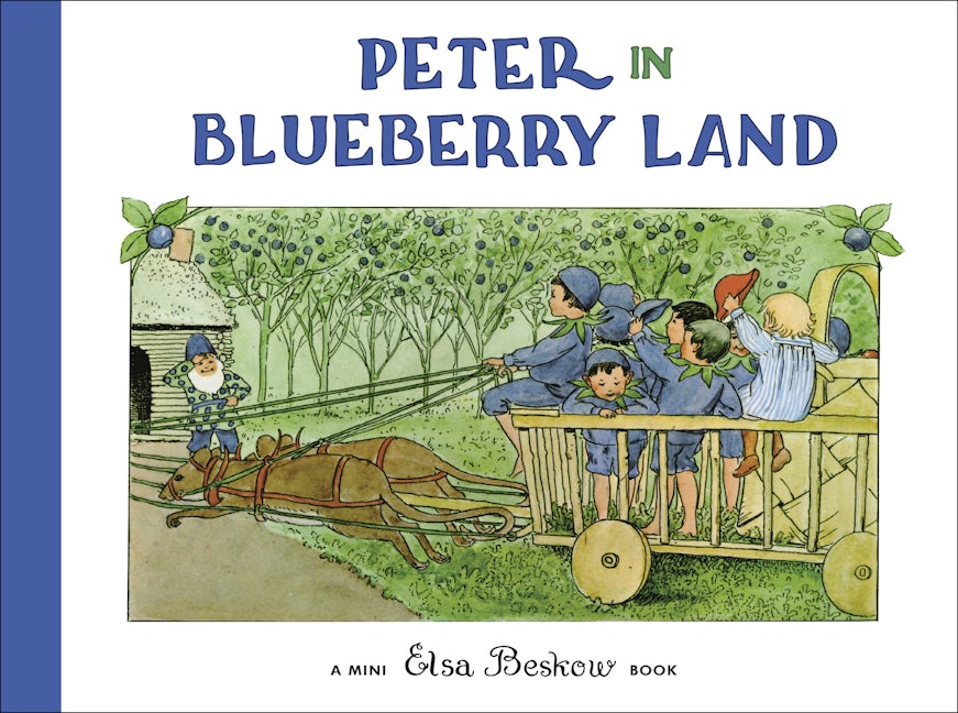 Book cover image for Peter in Blueberry Land ISBN: 9780863154980
