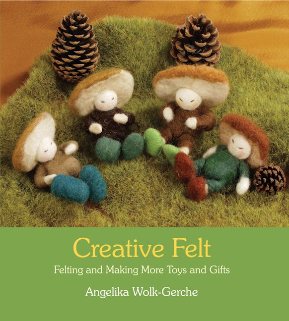 Book cover image for Creative Felt ISBN: 9780863156786